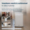Vibrix DryFlow20 - Luchtontvochtiger - 20L per dag - Energiezuinig 285 W - Voor ruimtes tot 75 m² - Wit