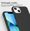 iMoshion Hoesje Geschikt voor iPhone 13 Hoesje Met Koord - iMoshion Color Backcover met afneembaar koord - Zwart