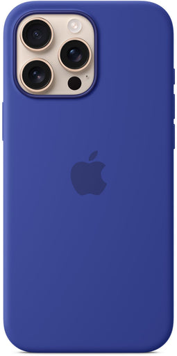 Apple Silicone Back Cover - iPhone 16 Pro Max - MagSafe - Blauw