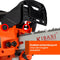 Kibani Carving kettingzaag - 25.4 cc / 1 pk 2-takt Motor Benzine - Easy-Startsysteem - Houtbewerking - Snoeizaag