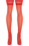 Kousen Met Brede Rand - Rood