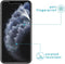 iMoshion Screenprotector Geschikt voor iPhone X / Xs Inclusief Camera Lens protector - iMoshion Screenprotector Folie 3 Pack + Camera Protector Glas