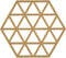 Zone Denmark Triangles Onderzetter 16 x 14 x 0,9 cm Khaki