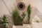 De Raffia Macrame Muurdecoratie - Naturel Zwart