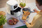 Philips Airfryer Essential HD9252/00 - Heteluchtfriteuse - Rapid Air - Wit