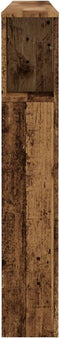 vidaXL - Hoofdbordkast - 200x18,5x102,5 - cm - bewerkt - hout - oud - houtkleurig