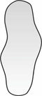 vidaXL - Wandspiegel - 80x35 - cm - zwart
