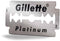 Gillette Platinum - Scheermesjes - 50 stuks - Zilver