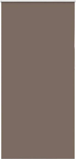 vidaXL - Rolgordijn - verduisterend - koffie - 100x210 - cm - stofbreedte - 95,7 - cm