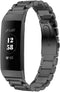 imoshion Bandje met Horlogeband inkorter - Geschikt voor Fitbit Charge 4, Fitbit Charge 3 - imoshion Stalen band zonder installatiehulp - Zwart