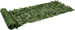 vidaXL - Balkonscherm - met - donkergroene - bladeren - 200x75 - cm