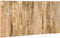 vidaXL - Hoofdbord - 160 - cm - massief - ruw - mangohout