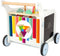 Small Foot - Houten Loopwagen - Multifunctioneel Speel- en Leerplezier - Wit