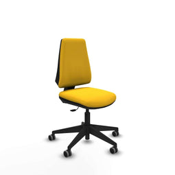 Piqueras y Crespo B00066G - Bureaustoel - Verstelbare hoogte draaiend - Geel