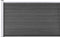 vidaXL - Schuttingpaneel - 175x105 - cm - HKC - zwart