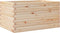 vidaXL - Plantenbak - 90x60x46 - cm - massief - grenenhout