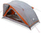 vidaXL - Tent - 1-persoons - waterdicht - grijs - en - oranje