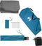 vidaXL - Windscherm - camping - waterdicht - 510x153 - cm - blauw