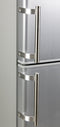 DOMO DO91305C - Koel-vriescombinatie - 138 L - 93 L koel + 45 L vries - Brushed silver