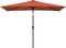 vidaXL - Parasol - met - metalen - paal - 300x200 - cm - terracotta