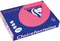 Gekleurd papier roze 80 gr 21x29,5 cm.