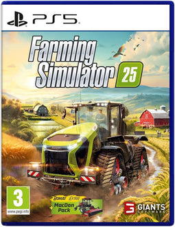 Farming Simulator 25 - PS5 - Nieuwe gewassen en machines - Inclusief MacDon Bonus Pack