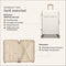 SUITSUIT Fusion - Reiskoffer 66x43x24 - Lichtgewicht - TSA cijferslot - Wit