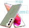imoshion Hoesje Geschikt voor Samsung Galaxy S21 FE Hoesje Siliconen - imoshion Design hoesje - Groen / Floral Green