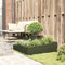 vidaXL - Tuinplanter - Olijfgroen - 100x100x50 - cm - Staal