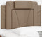 vidaXL - Hoofdbordkussen - 90 - cm - kunstleer - cappuccinokleurig