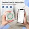 Mini Printer - Draadloze Fotoprinter - Inktloos met App - Wit en Groen