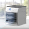Aqua Laser - Air Cooler - Mobiele luchtkoeler met moodlight - 3 standen - Wit/zwart