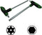 Torx - En Inbus sleutelset T-greep Profi (16 Delig)