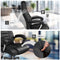 tectake® Bureaustoel - Luxe directiestoel - Ergonomisch - Zwart