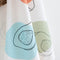 Happy Friday Tea towel (2 pc) Avocado 70x50 cm Multicolor