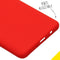Accezz Samsung Galaxy A71 - Liquid Silicone Backcover - Schokabsorberend - Rood