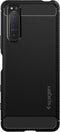 Spigen - Sony Xperia 5 II - Back Case Rugged Armor - Mat Zwart