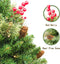 Kerstboom 24 inch Prelit 2 Set Pathway Veranda Kerstbomen Pre-Light LED Batterij Werkt Outdoor Xmas