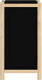 vidaXL - Dressoir - 62x38x70 - cm - bewerkt - hout - zwart