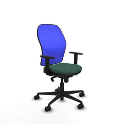 Piqueras y Crespo 1D036N0 - Bureaustoel - Verstelbare hoogte met armleuning - Groen