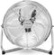 TROTEC TVM 12 - Vloerventilator - 37 W 3 snelheden 30 cm - Zilverkleurig