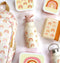 BEAU by Bo Sticky Lemon rugzak small + A Little Lovely Company back to school set Regenbogen