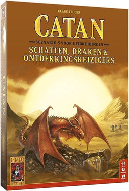 999 Games - Catan - Uitbreiding Schatten Draken & Ontdekkingsreizigers - Strategisch spel (0.77 kg)