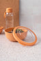 Amuse Tylla Peach Life Bowl - 700ml - Lunchbox - Perfect Afsluitbare Verhouddoos - Saladebox voor onderweg - Oranje