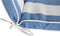 Kussen DKD Home Decor Hangmat 190 x 60 x 5 cm Wit Hemelsblauw