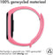iMoshion Bandje Geschikt voor Xiaomi Mi Band 3 / 4 - iMoshion Siliconen band inkliksysteem ronde sluiting - Roze