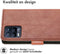 iMoshion Hoesje Geschikt voor Realme 8 / Realme 8 Pro Hoesje Met Pasjeshouder - iMoshion Luxe Bookcase - Bruin