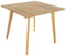 Tafel met vier stoelen DKD Home Decor 90 x 90 x 75 cm