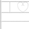vidaXL - Bedframe - met - hoofdbord - metaal - wit - 100x200 - cm