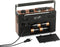 Ricatech PR85 - Draagbare Retro Radio - FM/AM en cassette - Bruin